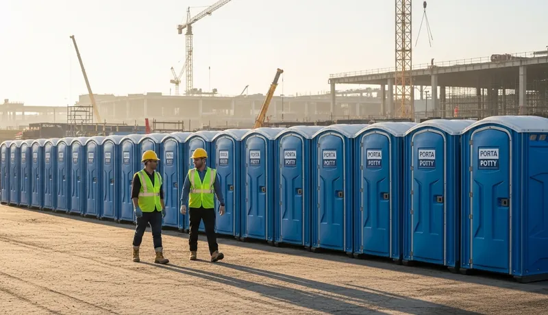 Construction Porta Potty Rentals Jersey City CA